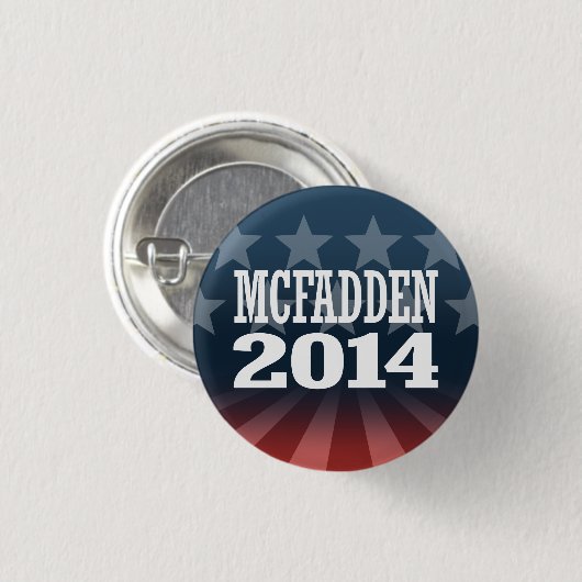MCFADDEN 2014 RONDE BUTTON 3,2 CM (Voorkant /achterkant)