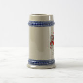 McFadden Coat of Arms Stein Bierpul (Center)