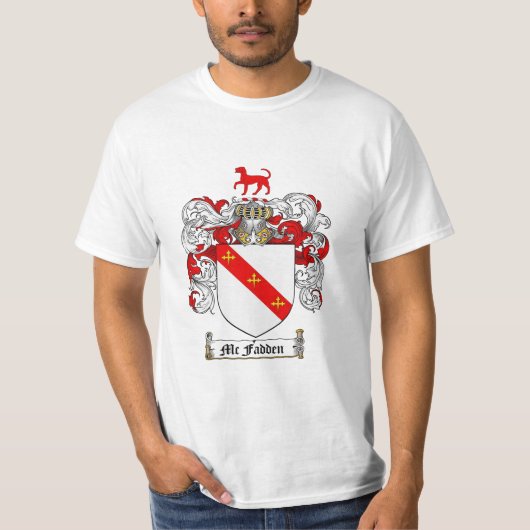 McFadden Family Crest - Münfadden wapenstilstand T-shirt (Voorkant)