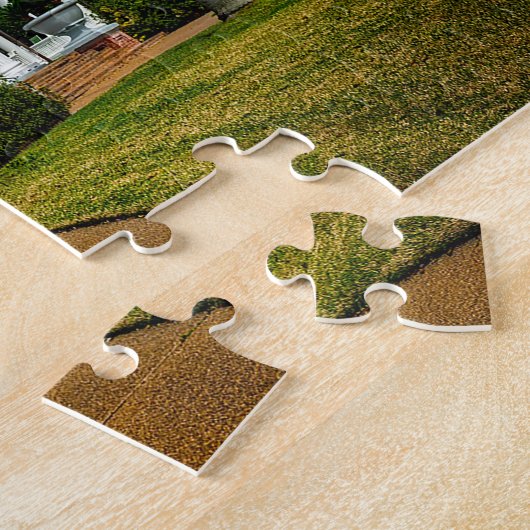 McFadden Ward House Beaumont Texas Legpuzzel (Zijkant)