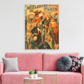McFadden's rij flats nieuwe editie Theater Canvas Afdruk (Insitu (Woonkamer))