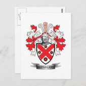 McFarland Family Crest Coat of Arms Briefkaart (Voorkant / Achterkant)