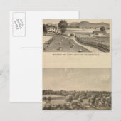 McFarland, Smith residences Briefkaart (Voorkant / Achterkant)