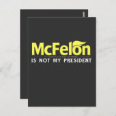 McFelon is niet mijn President Briefkaart (Voorkant / Achterkant)