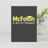 McFelon is niet mijn President Kaart (Staand voorkant)