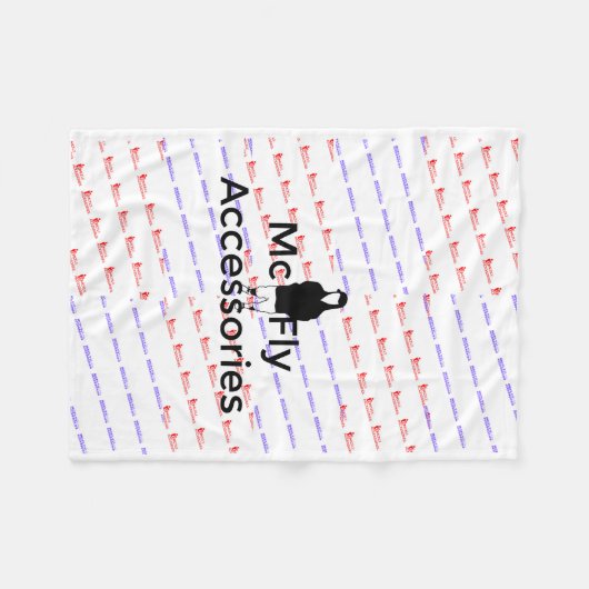 McFly-Accessoires afdrukken Fleece Deken (Voorkant (Horizontaal))