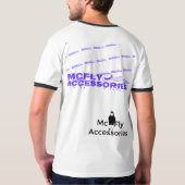 McFly Accessoires w / Logo Strip T-shirt (Achterkant volledig)