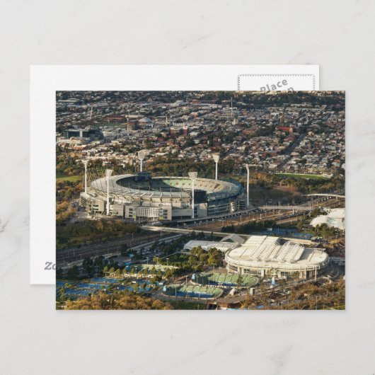 MCG en International Tennis Center Briefkaart (Voorkant / Achterkant)
