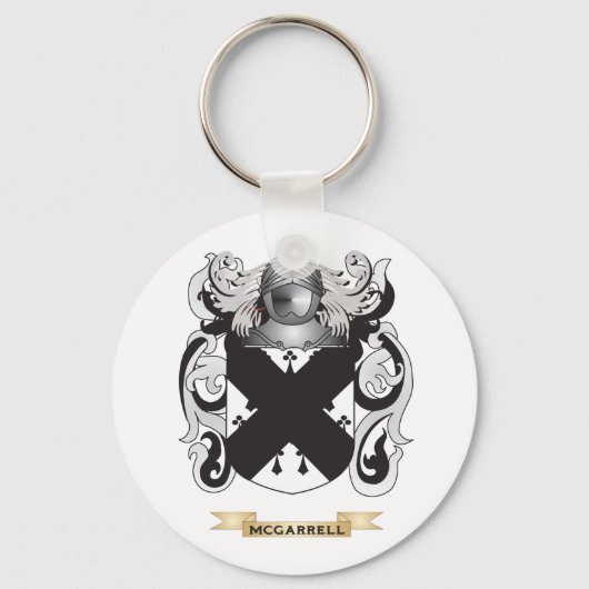 McGarrell-wapenstilstand (familiekust) Sleutelhanger (Voorkant)