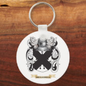 McGarrell-wapenstilstand (familiekust) Sleutelhanger (Voorkant)