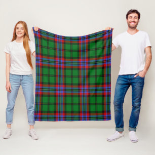 McGeachie Schotse ruit Fleece Deken