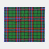 McGeachie Schotse ruit Fleece Deken (Voorkant (Horizontaal))