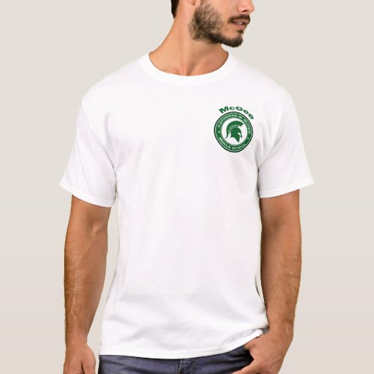 McGee Roundel links-Chest Logo met achterzijde! T-shirt (Voorkant)