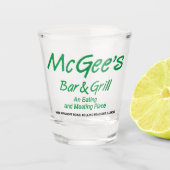McGee's Bar & Grill, Rolling Meadows, Verenigde St Shot Glas (Voorkant)