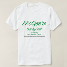 McGee's Bar & Grill, Rolling Meadows, Verenigde St T-shirt