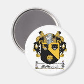 McGeough Family Crest Magneet (Voorkant / Achterkant)