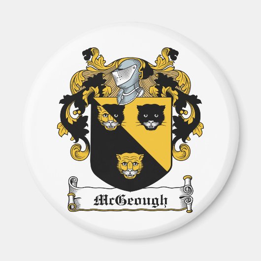 McGeough Family Crest Magneet (Voorkant)