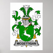 McGettigan Family Crest Poster (Voorkant)