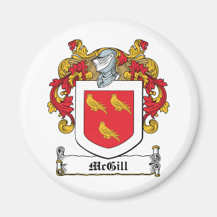 McGill Family Crest Magneet