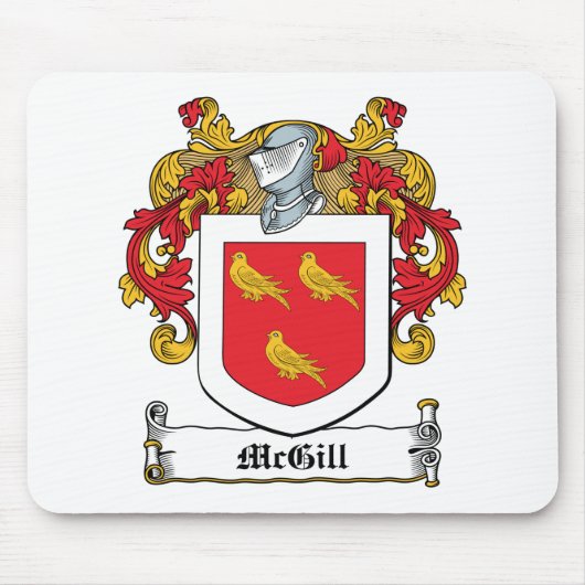 McGill Family Crest Muismat (Voorkant)