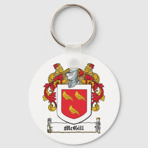McGill Family Crest Sleutelhanger