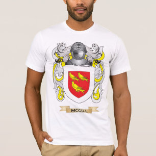 McGill-jasje over wapens (familiekust) T-shirt