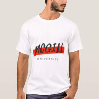 McGill University ontwerp 12 T-shirt
