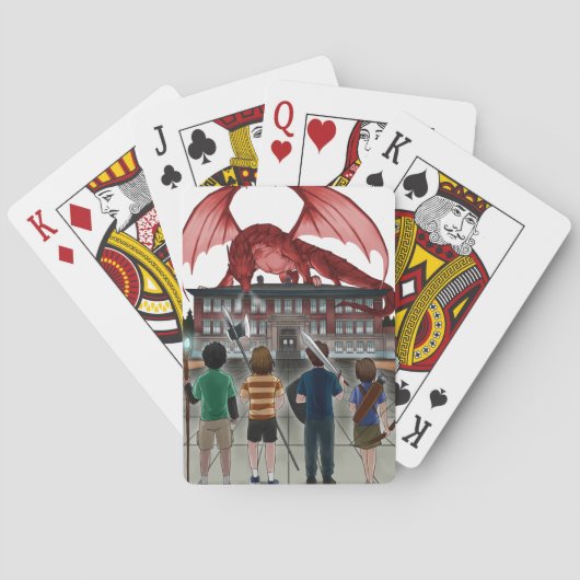 McGilvra D&D Club Speelkaarten (Achterkant)