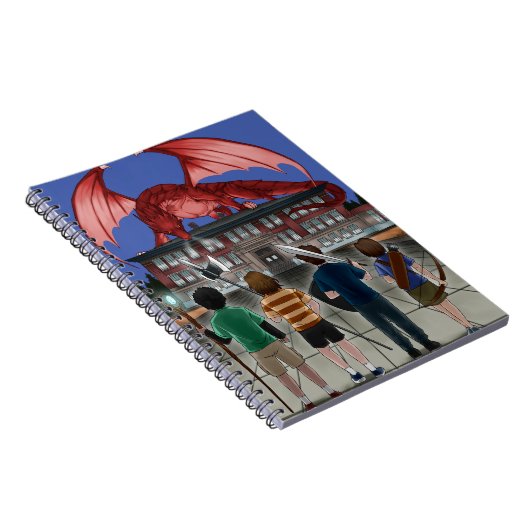 McGilvra DnD Club Kids vs. Dragon Spiraal Notebook Notitieboek (Rechterzijde)
