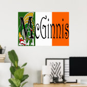 McGinnis Celtic Dragon Print (Thuiskantoor)