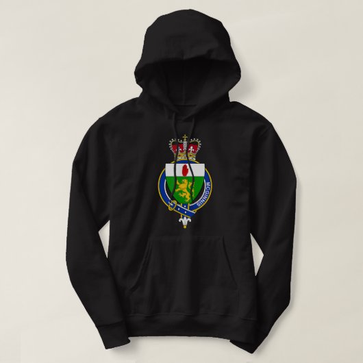 McGinnis Coat of Arms Family Crest  Hoodie (Design voorkant)