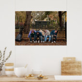 McGolrick Park - 5 slapende Mannen Poster (Keuken)