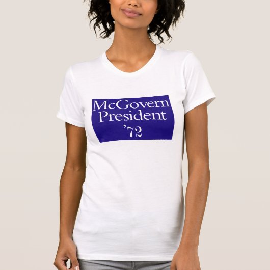 Mcgovern-1972 T-shirt (Voorkant)