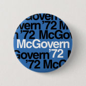 McGovern '72 Campaign Button (Voorkant)