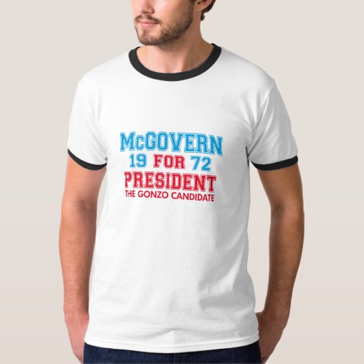 McGovern Gonzo Candidate T-shirt (Voorkant)