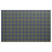 McGovern Tartan Patroon Marine en Groen Iers Plaid Stof (Yard (91,4 cm))