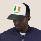 McGowan Irish Flag Trucker Pet (In situ)