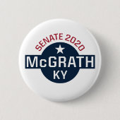 McGrath 2020 - Kentucky Senate Race Button (Voorkant)