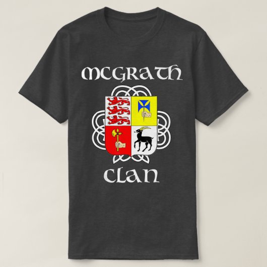 McGrath Family Crest Irish Reunion T-shirt (Design voorkant)