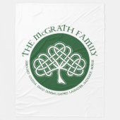 McGrath Family Fleece Blanket (Voorkant)