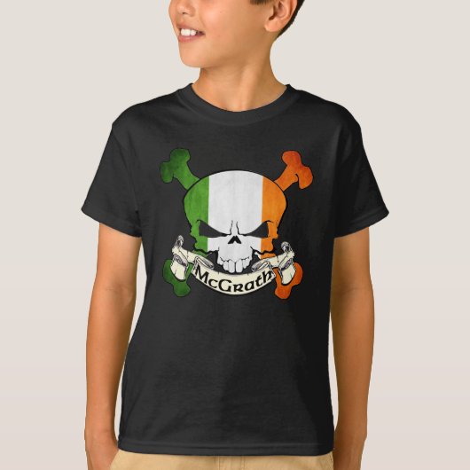 McGrath Irish Skull T-shirt (Voorkant)