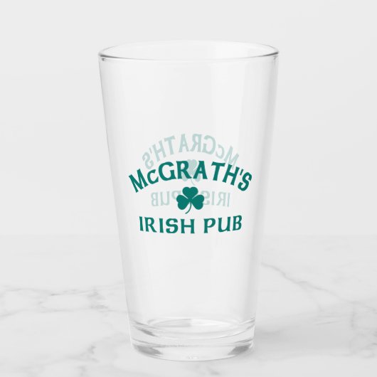 McGrath's Ierse Pub Glas (Voorkant)