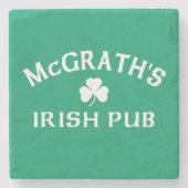 McGrath's Ierse Pub  Stenen Onderzetter (Voorkant)