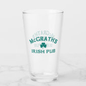 McGrath's Irish Pub Glas (Achterkant)
