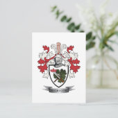 McGregor Family Crest Coat of Arms Briefkaart (Staand voorkant)