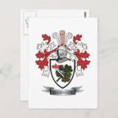 McGregor Family Crest Coat of Arms Briefkaart (Voorkant / Achterkant)