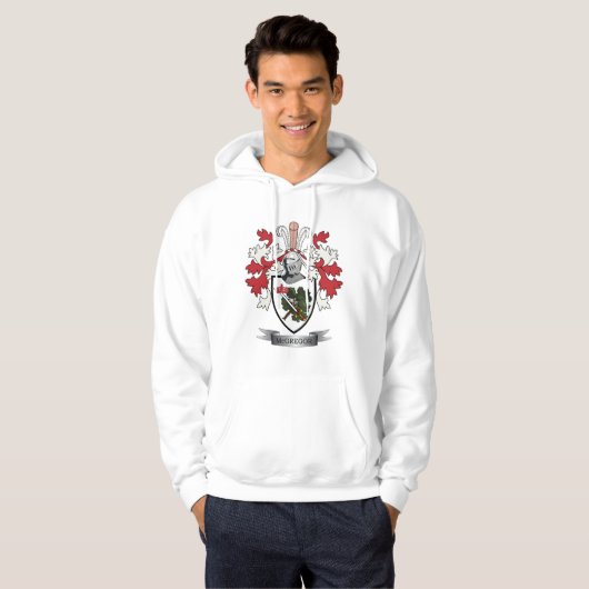 McGregor Family Crest Coat of Arms Hoodie (Voorkant volledig)
