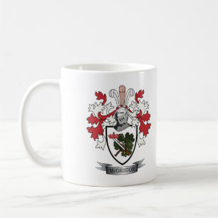 McGregor Family Crest Coat of Arms Koffiemok