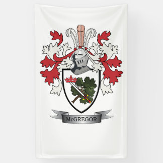 McGregor Family Crest Coat of Arms Spandoek