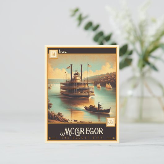 McGregor, Iowa | Briefkaart (Staand voorkant)